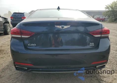 2018 Genesis G80 Base из США, поврежденный, VIN KMHGN4JE4JU251014